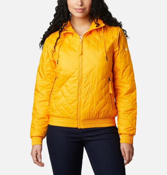 Columbia Sweet View Insulated Jacket Yellow For Women's NZ16450 New Zealand